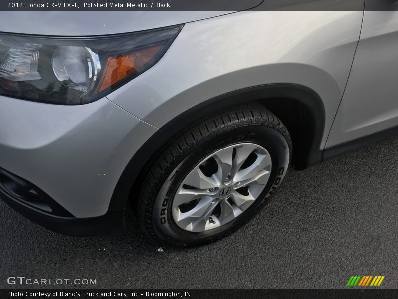 Polished Metal Metallic / Black 2012 Honda CR-V EX-L
