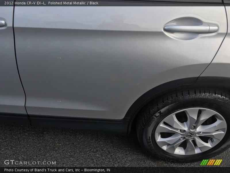Polished Metal Metallic / Black 2012 Honda CR-V EX-L