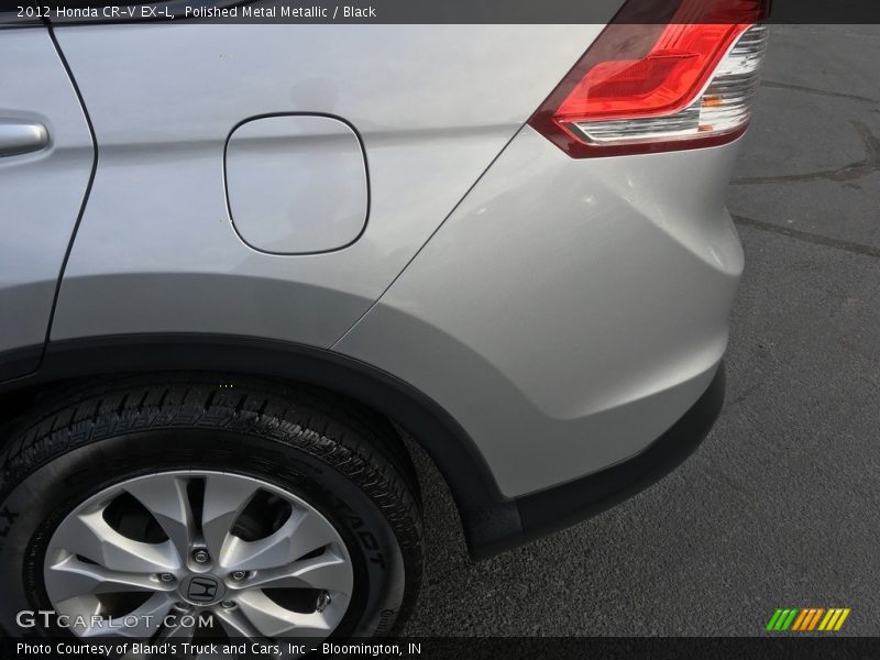 Polished Metal Metallic / Black 2012 Honda CR-V EX-L