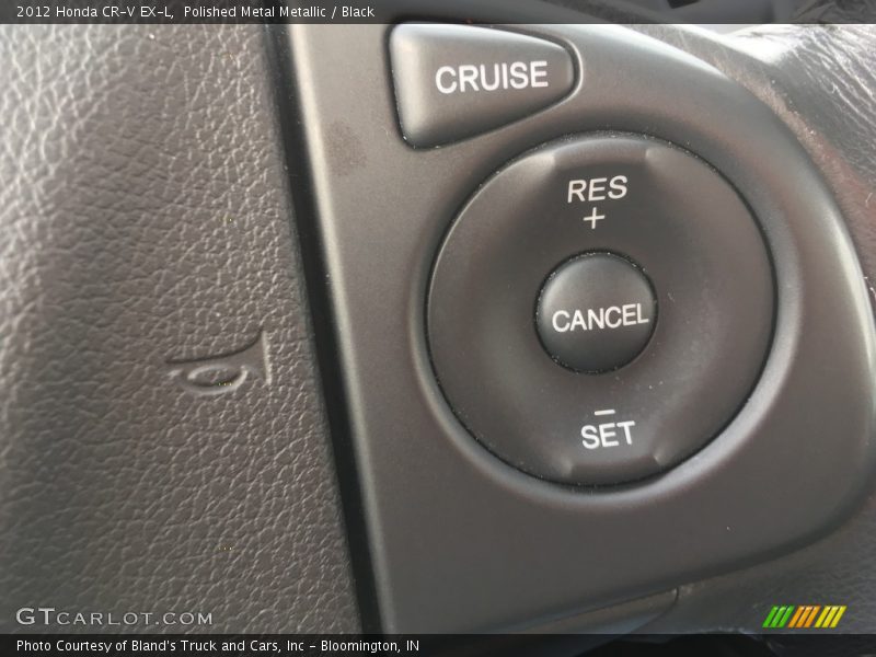 Polished Metal Metallic / Black 2012 Honda CR-V EX-L