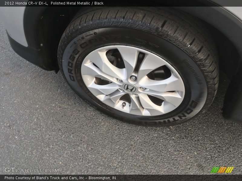 Polished Metal Metallic / Black 2012 Honda CR-V EX-L