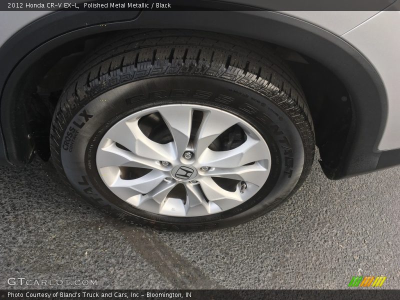Polished Metal Metallic / Black 2012 Honda CR-V EX-L