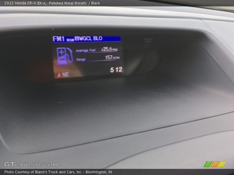 Polished Metal Metallic / Black 2012 Honda CR-V EX-L