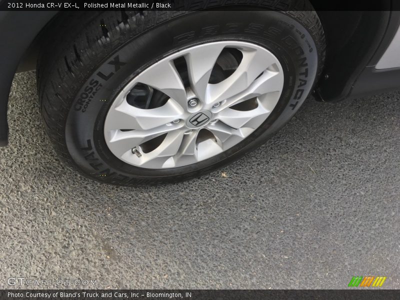 Polished Metal Metallic / Black 2012 Honda CR-V EX-L