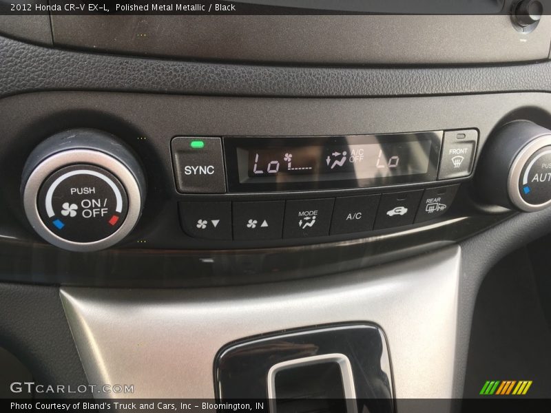 Polished Metal Metallic / Black 2012 Honda CR-V EX-L