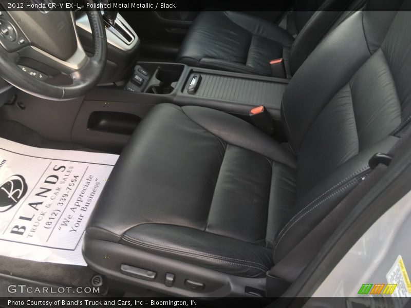 Polished Metal Metallic / Black 2012 Honda CR-V EX-L