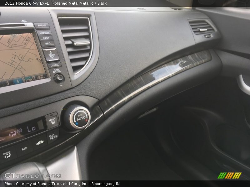 Polished Metal Metallic / Black 2012 Honda CR-V EX-L