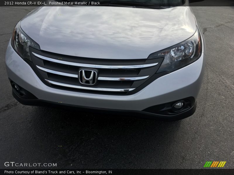 Polished Metal Metallic / Black 2012 Honda CR-V EX-L