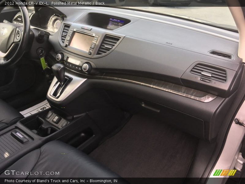 Polished Metal Metallic / Black 2012 Honda CR-V EX-L