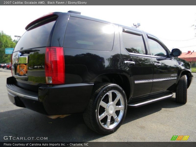 Black Raven / Ebony/Ebony 2007 Cadillac Escalade AWD