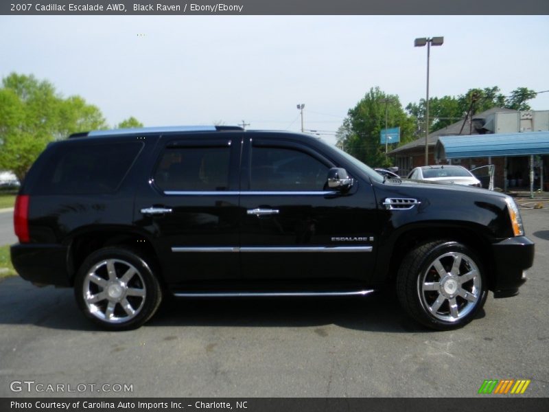 Black Raven / Ebony/Ebony 2007 Cadillac Escalade AWD