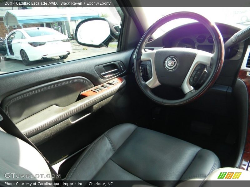 Black Raven / Ebony/Ebony 2007 Cadillac Escalade AWD