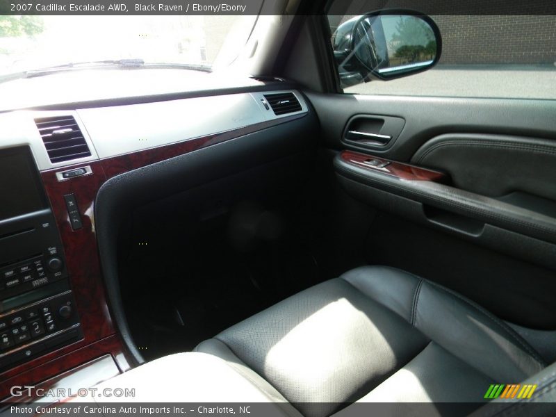 Black Raven / Ebony/Ebony 2007 Cadillac Escalade AWD