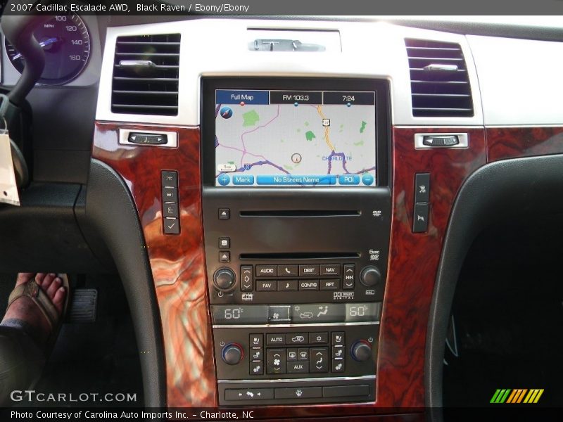 Black Raven / Ebony/Ebony 2007 Cadillac Escalade AWD