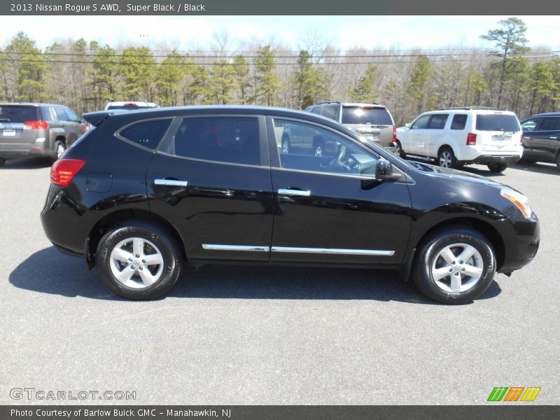Super Black / Black 2013 Nissan Rogue S AWD