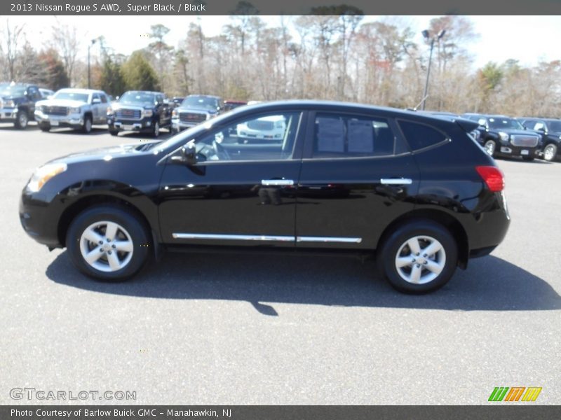 Super Black / Black 2013 Nissan Rogue S AWD