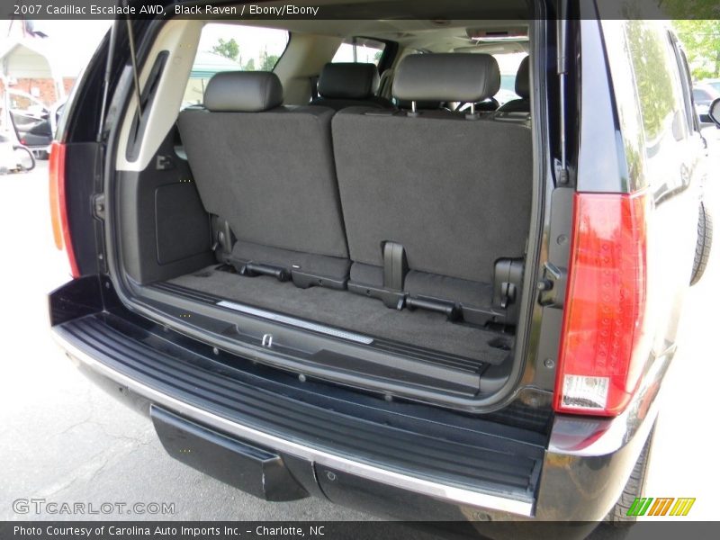 Black Raven / Ebony/Ebony 2007 Cadillac Escalade AWD