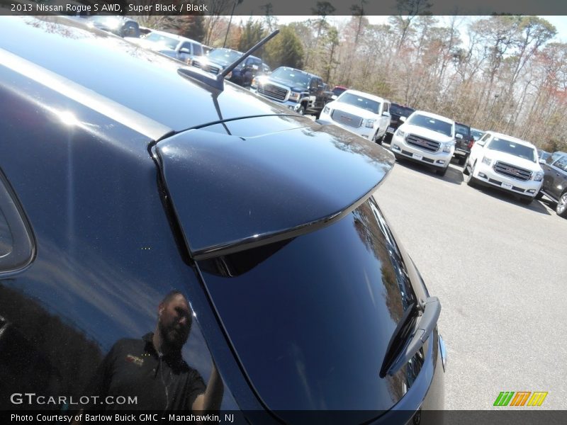 Super Black / Black 2013 Nissan Rogue S AWD