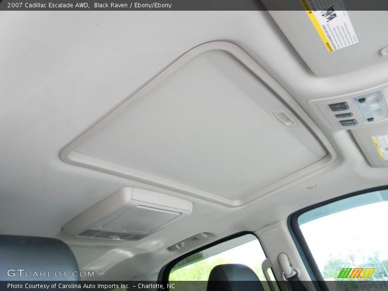 Black Raven / Ebony/Ebony 2007 Cadillac Escalade AWD