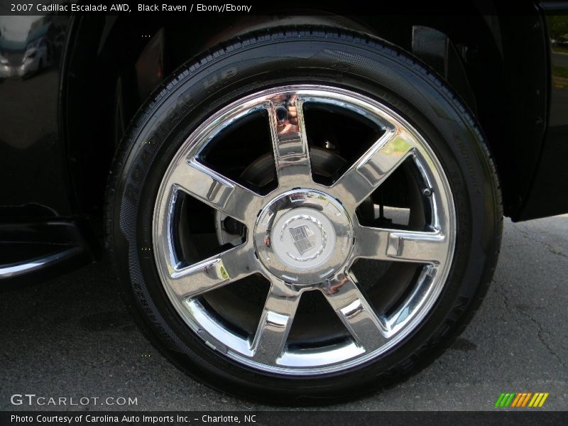 Black Raven / Ebony/Ebony 2007 Cadillac Escalade AWD