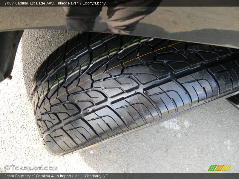 Black Raven / Ebony/Ebony 2007 Cadillac Escalade AWD