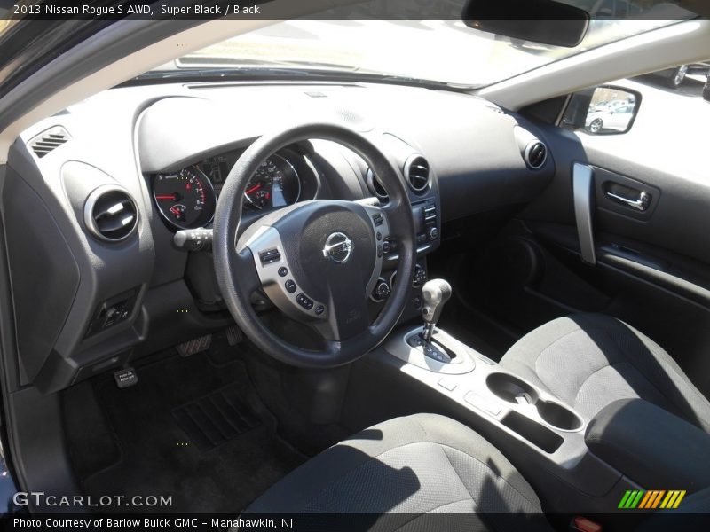 Super Black / Black 2013 Nissan Rogue S AWD