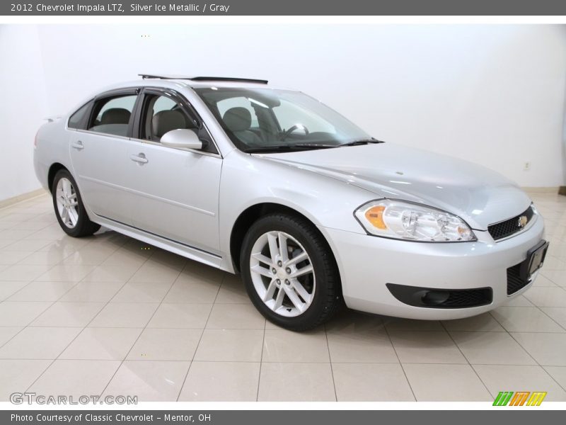 Silver Ice Metallic / Gray 2012 Chevrolet Impala LTZ