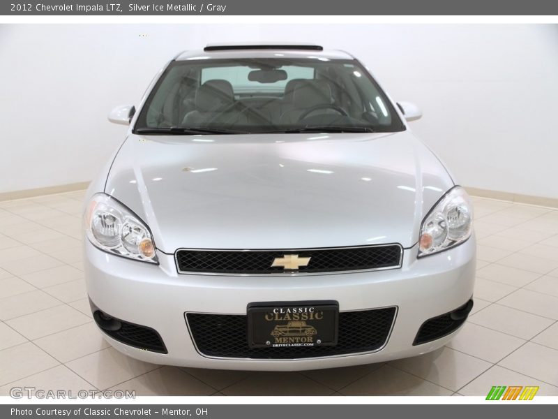 Silver Ice Metallic / Gray 2012 Chevrolet Impala LTZ