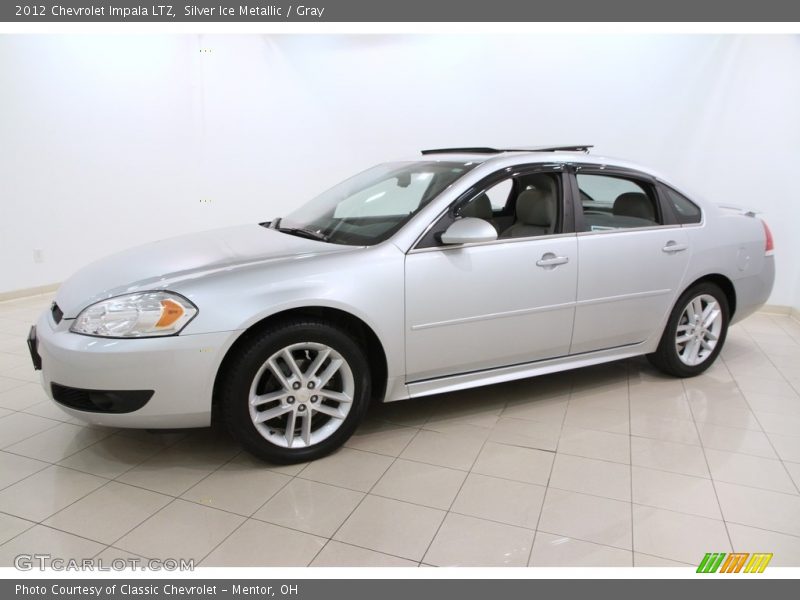 Silver Ice Metallic / Gray 2012 Chevrolet Impala LTZ