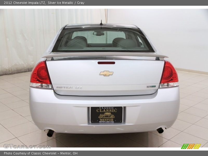 Silver Ice Metallic / Gray 2012 Chevrolet Impala LTZ