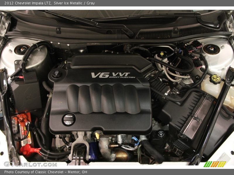Silver Ice Metallic / Gray 2012 Chevrolet Impala LTZ