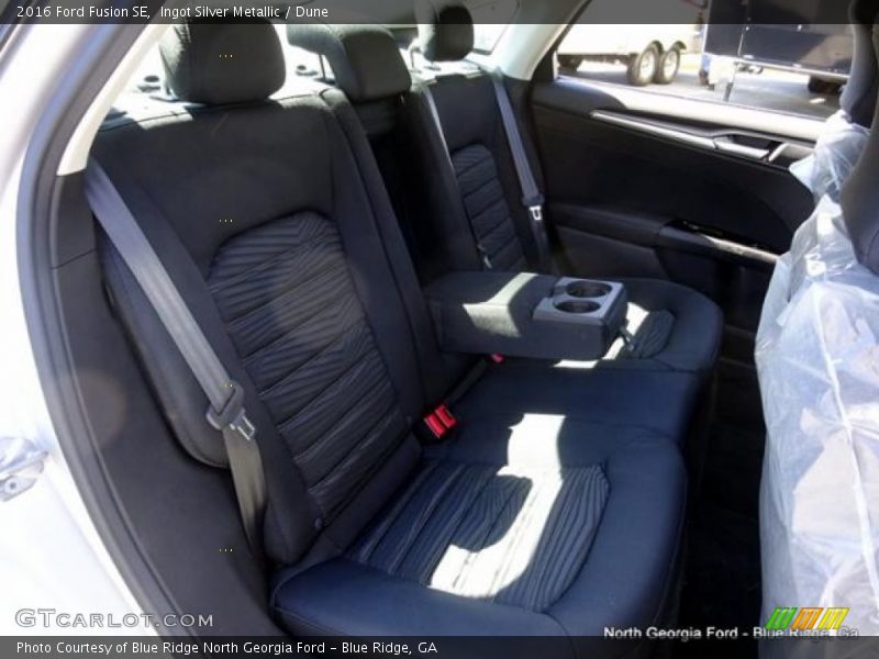 Ingot Silver Metallic / Dune 2016 Ford Fusion SE