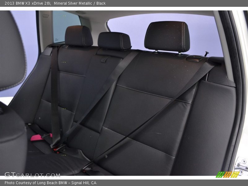 Mineral Silver Metallic / Black 2013 BMW X3 xDrive 28i