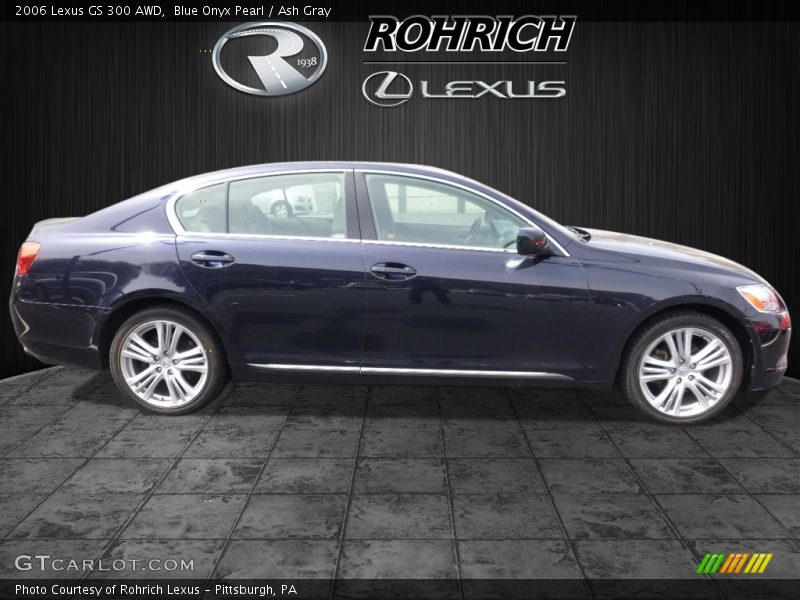 Blue Onyx Pearl / Ash Gray 2006 Lexus GS 300 AWD