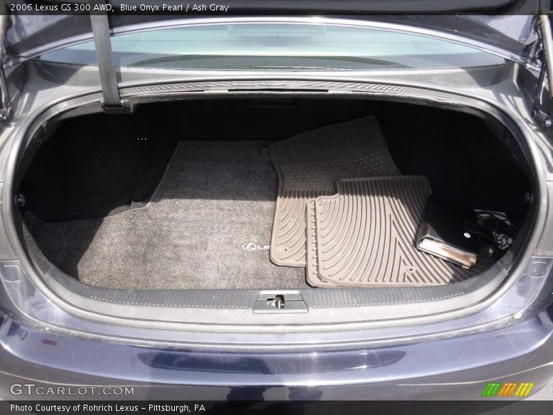 Blue Onyx Pearl / Ash Gray 2006 Lexus GS 300 AWD