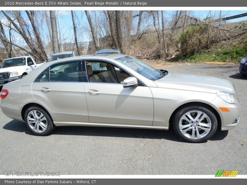 Pearl Beige Metallic / Natural Beige 2010 Mercedes-Benz E 350 4Matic Sedan