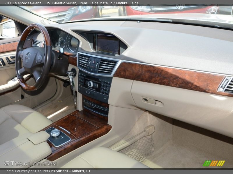 Pearl Beige Metallic / Natural Beige 2010 Mercedes-Benz E 350 4Matic Sedan