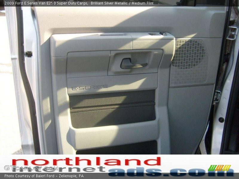 Brilliant Silver Metallic / Medium Flint 2009 Ford E Series Van E250 Super Duty Cargo