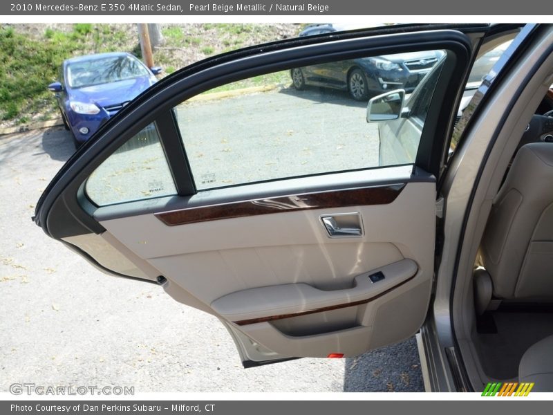 Pearl Beige Metallic / Natural Beige 2010 Mercedes-Benz E 350 4Matic Sedan