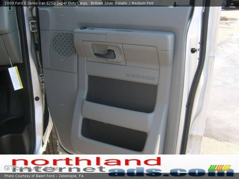 Brilliant Silver Metallic / Medium Flint 2009 Ford E Series Van E250 Super Duty Cargo