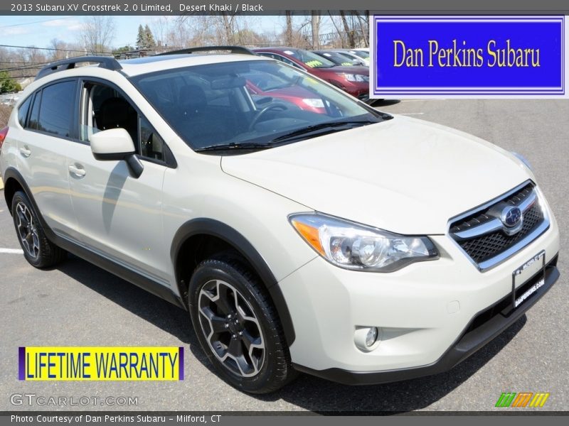 Desert Khaki / Black 2013 Subaru XV Crosstrek 2.0 Limited