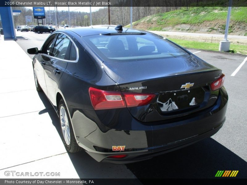 Mosaic Black Metallic / Jet Black 2016 Chevrolet Malibu LT