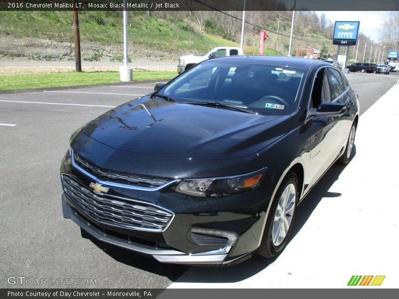 Mosaic Black Metallic / Jet Black 2016 Chevrolet Malibu LT