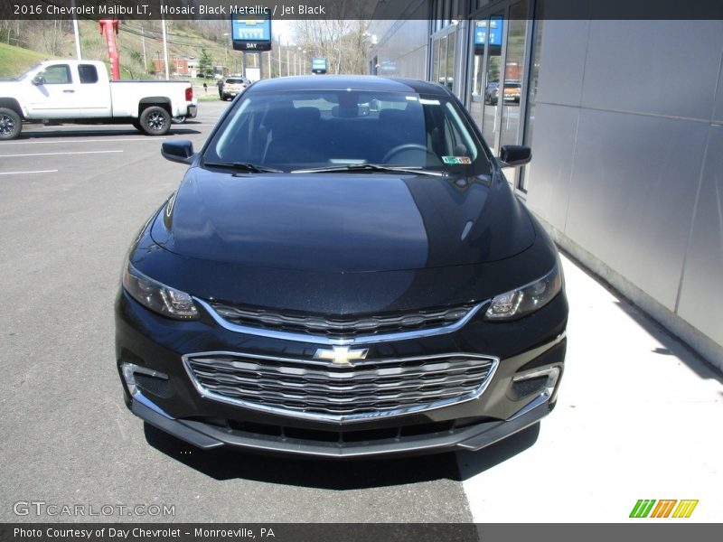 Mosaic Black Metallic / Jet Black 2016 Chevrolet Malibu LT