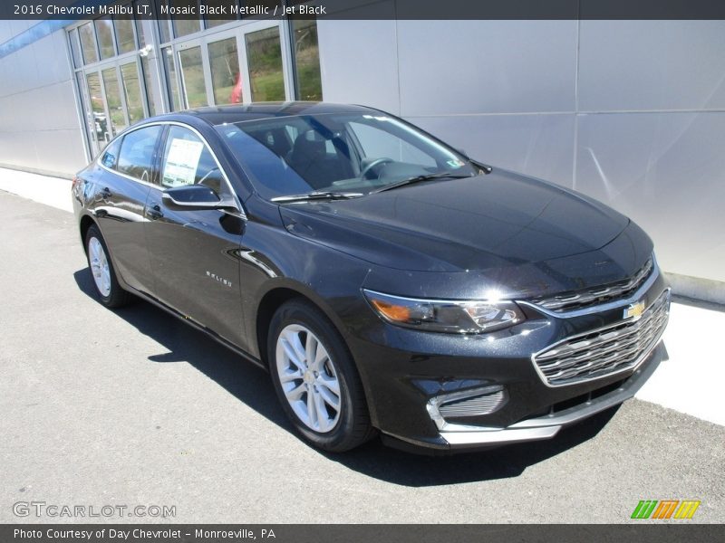 Mosaic Black Metallic / Jet Black 2016 Chevrolet Malibu LT