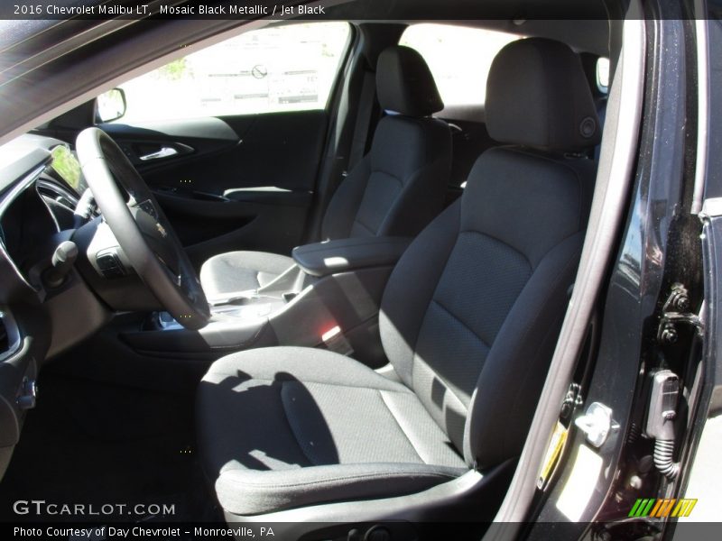 Mosaic Black Metallic / Jet Black 2016 Chevrolet Malibu LT