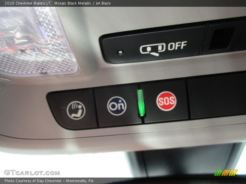 Mosaic Black Metallic / Jet Black 2016 Chevrolet Malibu LT