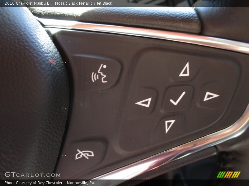 Mosaic Black Metallic / Jet Black 2016 Chevrolet Malibu LT