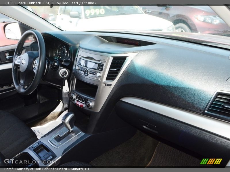 Ruby Red Pearl / Off Black 2012 Subaru Outback 2.5i