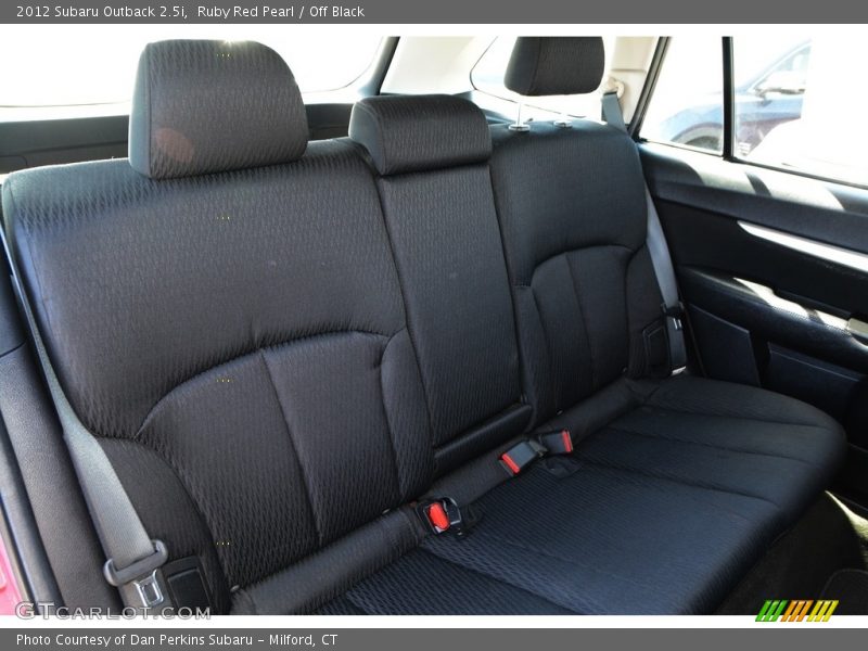 Ruby Red Pearl / Off Black 2012 Subaru Outback 2.5i